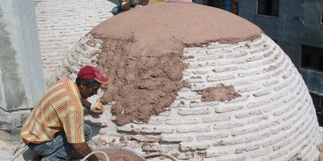 Taş yapılarda horasan harcı