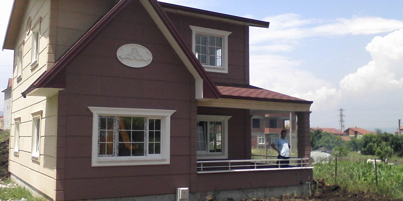 Kocaeli Çelik Ev Çelik Villa İmalat ve kurulumu 