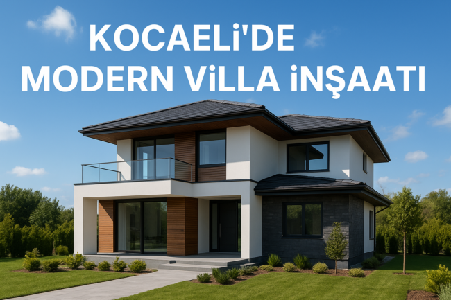 Kocaeli’de modern villa inşaatı, anahtar teslim projeler ve 2025 fiyatlarıyla Göksallar İnşaat güvencesiyle hayallerinizi gerçeğe dönüştürün.