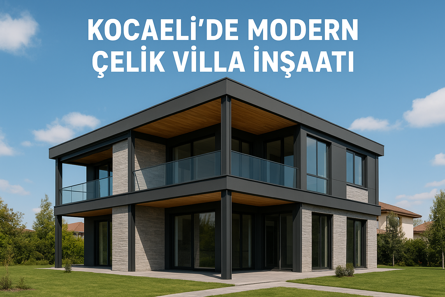 Kocaeli’de Modern Çelik Villa İnşaatı – Dayanıklı ve Estetik Çözümler Kocaeli’de Modern Çelik Villa İnşaatı – Dayanıklı ve Estetik Çözümler