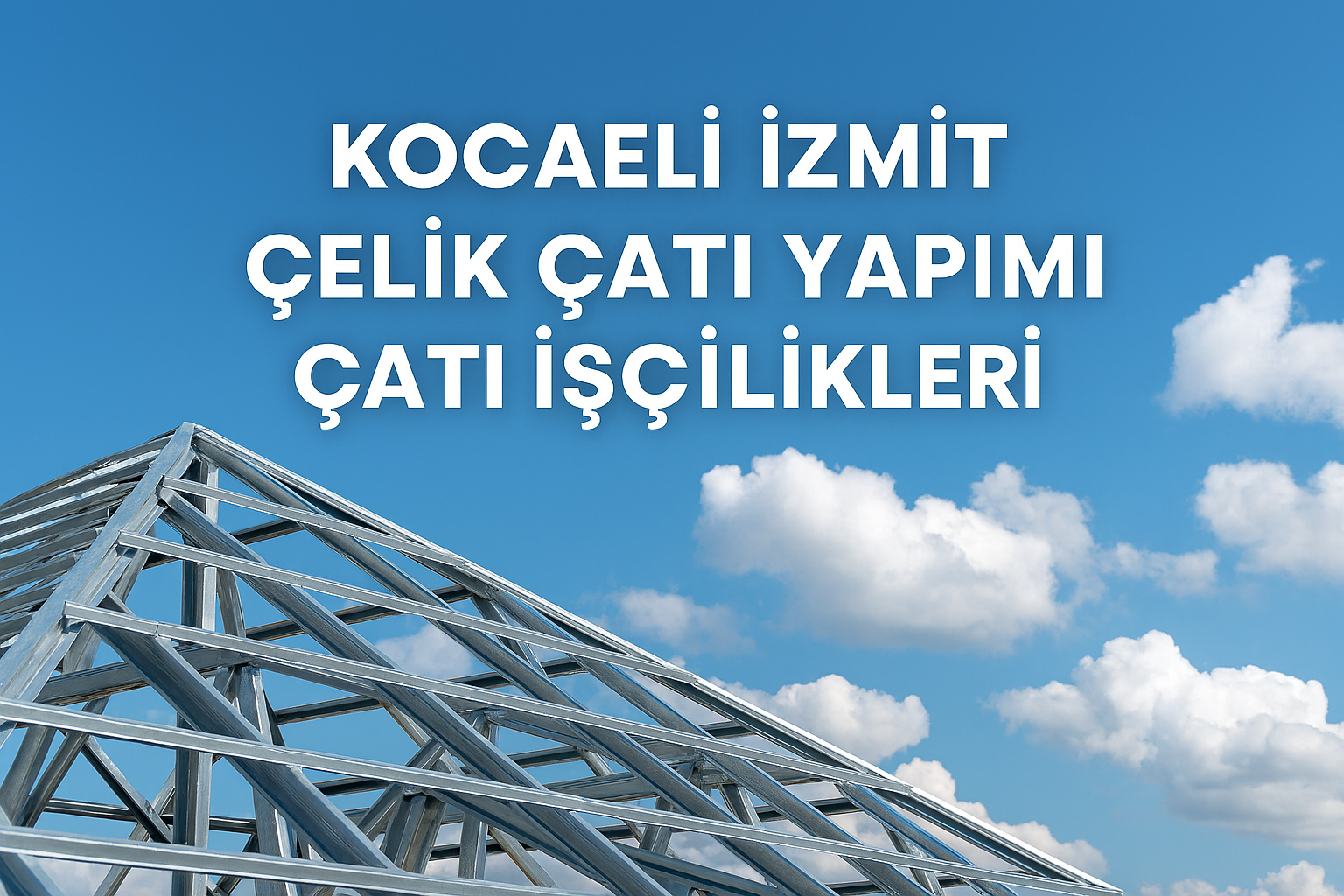 Kocaeli İzmit Çelik Çatı Yapımı, Çatı İşçilikleri ve Çatı Yapım Fiyatları