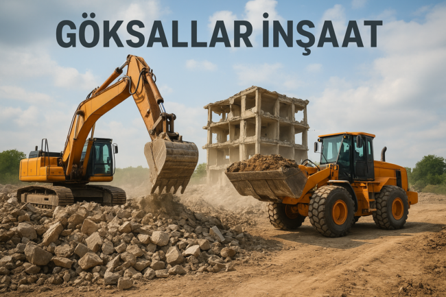 Kocaeli ve İzmit Bölgesinde Makinalı Kazı, Hafriyat, Bina Yıkımı, Dolgu ve Şantiye Yönetimi Hizmetleri