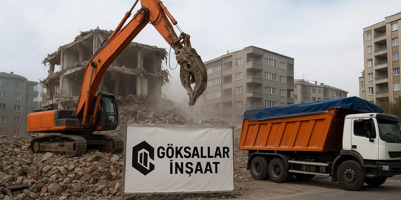 İzmit bina yıkımı ve moloz taşıma