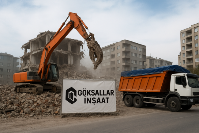 İzmit bina yıkımı ve moloz taşıma