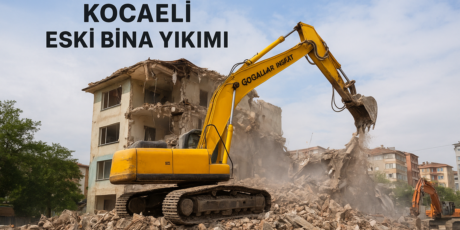 Kocaeli Eski Bina Yıkımı