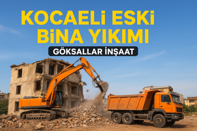 Kocaeli Eski Bina Yıkım Ruhsatı, Resmi İşlemler