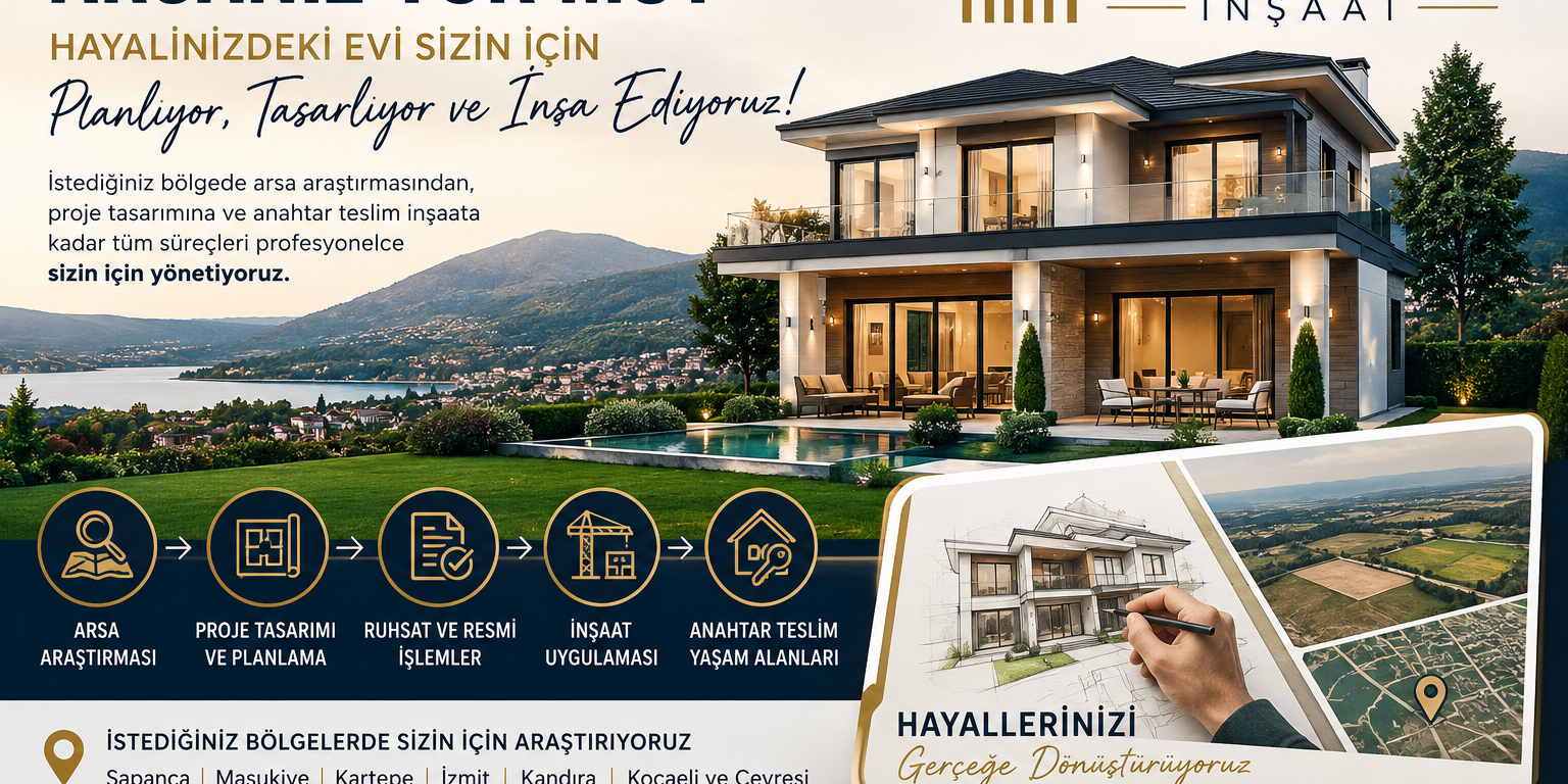 İnşaat Yaptırmak İstiyorsunuz Ama Arsanız Yok Mu? Göksallar İnşaat Hayalinizdeki Yaşam Alanını Sizin İçin Baştan Sona Planlıyor İnşaat Yaptırmak İstiyorsunuz Ama Arsanız Yok Mu? Göksallar İnşaat Hayalinizdeki Yaşam Alanını Sizin İçin Baştan Sona Planlıyor