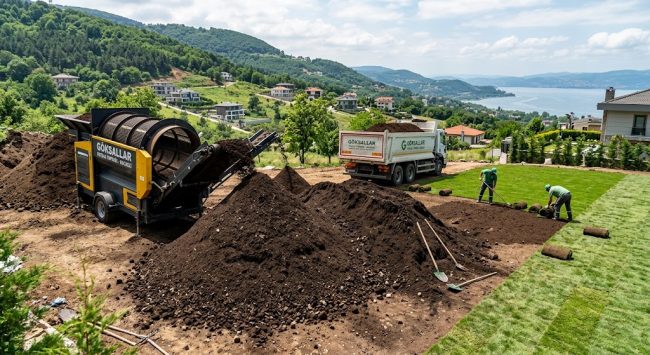 Kocaeli izmit bahçe toprağı Kocaeli Bahçe Toprağı ve İzmit Bitkisel Peyzaj Toprağı Satışı