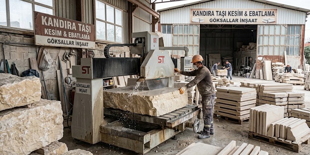 kandıra taşı kesimi Doğal Kandıra Taşının Profesyonel Kesimi ve Ebatlama Atölyesi : 0262 606 0767